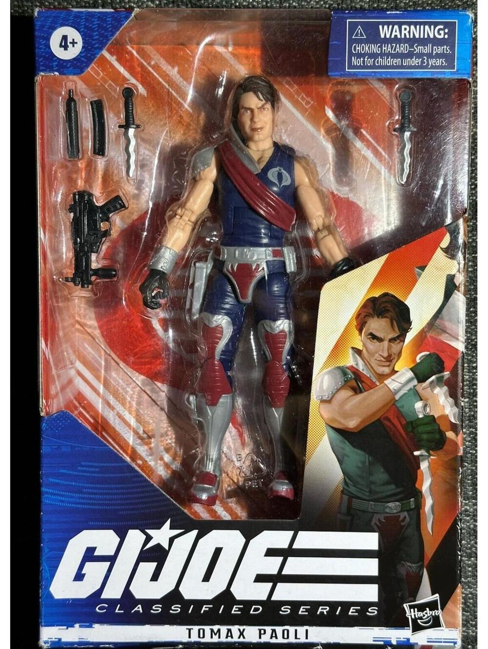 GI Joe Classified Series Xamot Paoli Action Figure #45